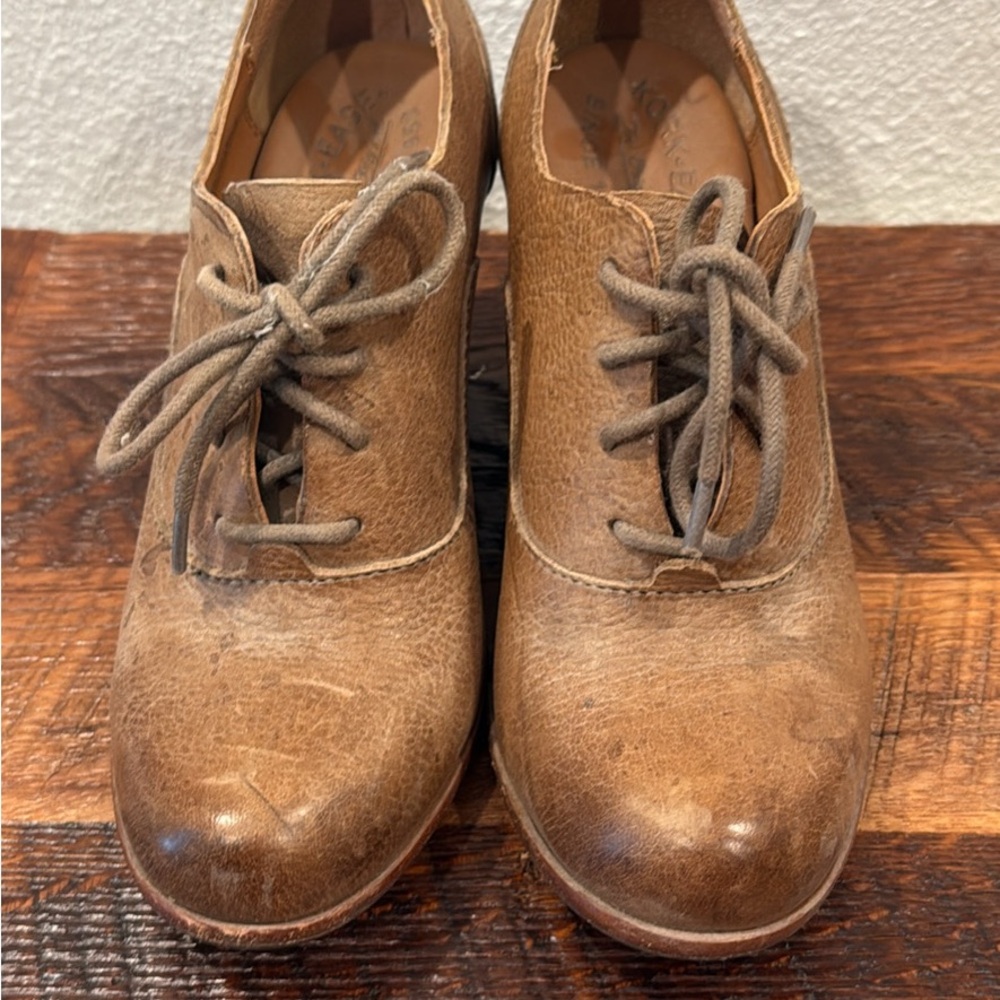 Kork-Ease Tan Leather Footwear